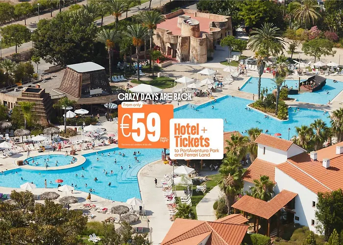 Otel Portaventura El Paso - Includes Unlimited Access To Portaventura Park & 1 Access To Ferrari Land